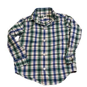 Janie and Jack Plaid Button Down Boys 3